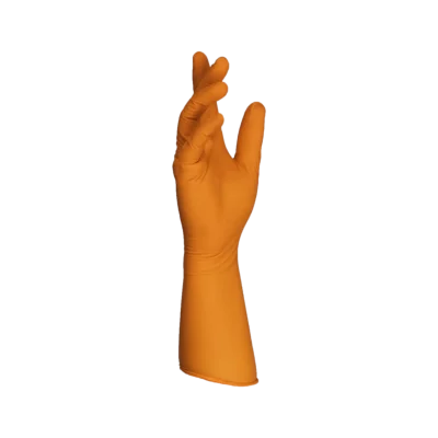 Reinraum-Handschuh SHIELDskin XTREME Orange Nitrile 300 DI