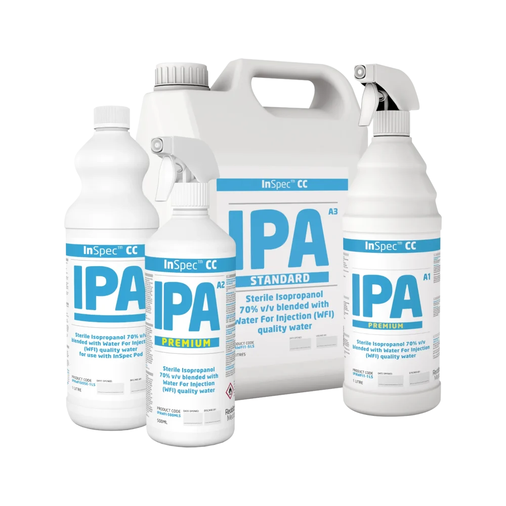 Reinraum-Desinfektionsmittel InSpec IPA, steril