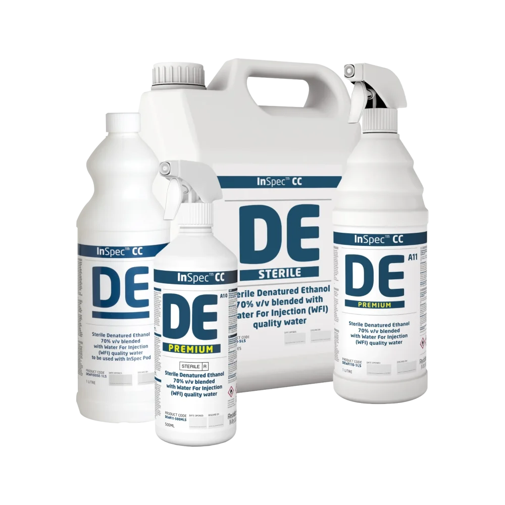 Reinraum-Desinfektionsmittel InSpec DE, steril