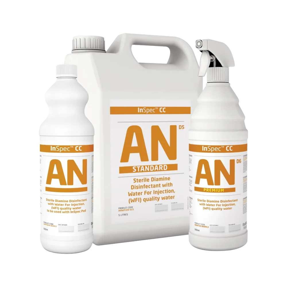 Reinraum-Desinfektionsreiniger InSpec AN