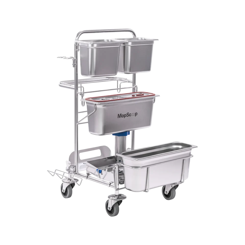 Reinraum-Reinigungswagen Clino CR4 SC-GMP