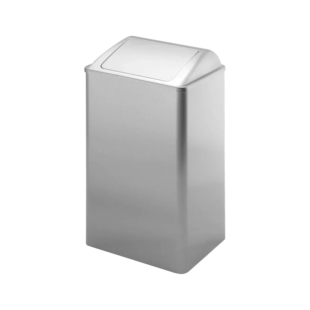 Reinraum-Müllbehälter MLBH, Edelstahl