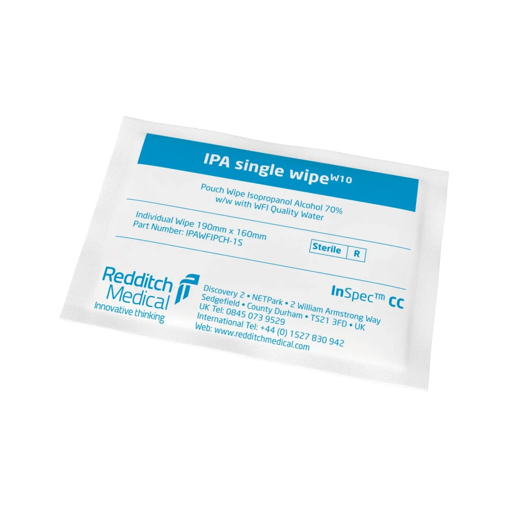 Reinraum-Tuch InSpec IPA, einzeln verpackt