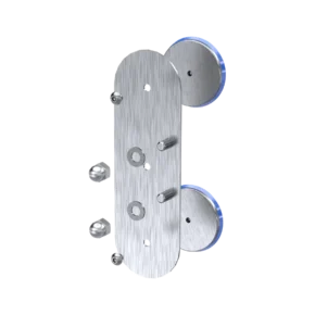 Adapterplatte für magnetische Montage von NTF-Leisten