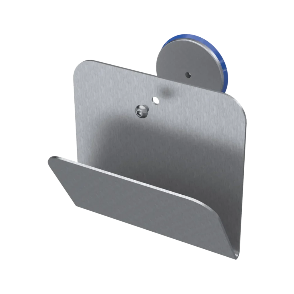 Halterung für Dokumente und Flachverpackungen