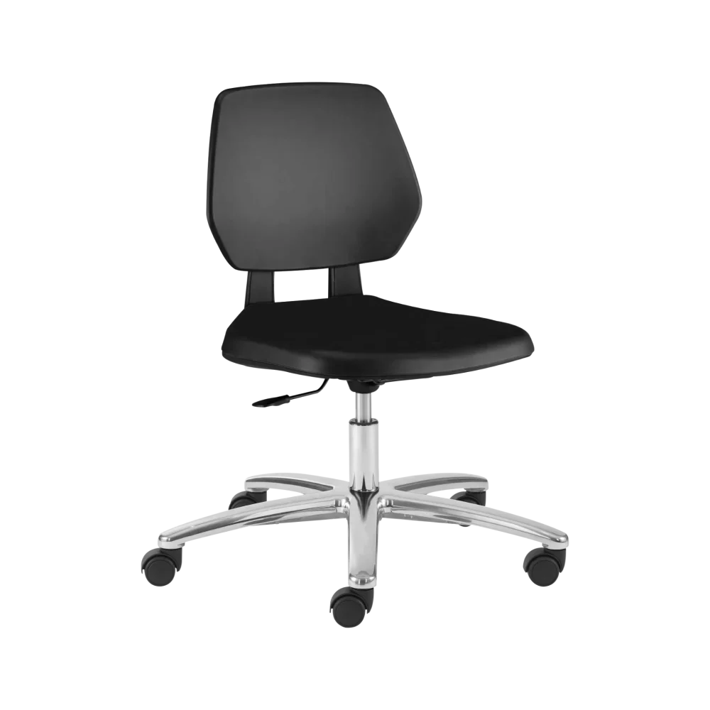 Reinraumstuhl Throna Fiocco PU mit Rollen