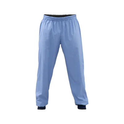 Reinraum-Hose Alsico Alsisandwash, hellblau