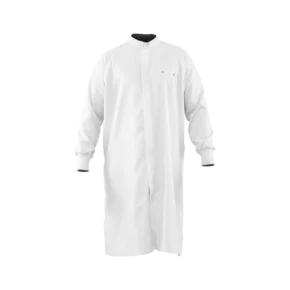 Reinraum-Kittel Alsico Alsistrong, weiß, Frontansicht