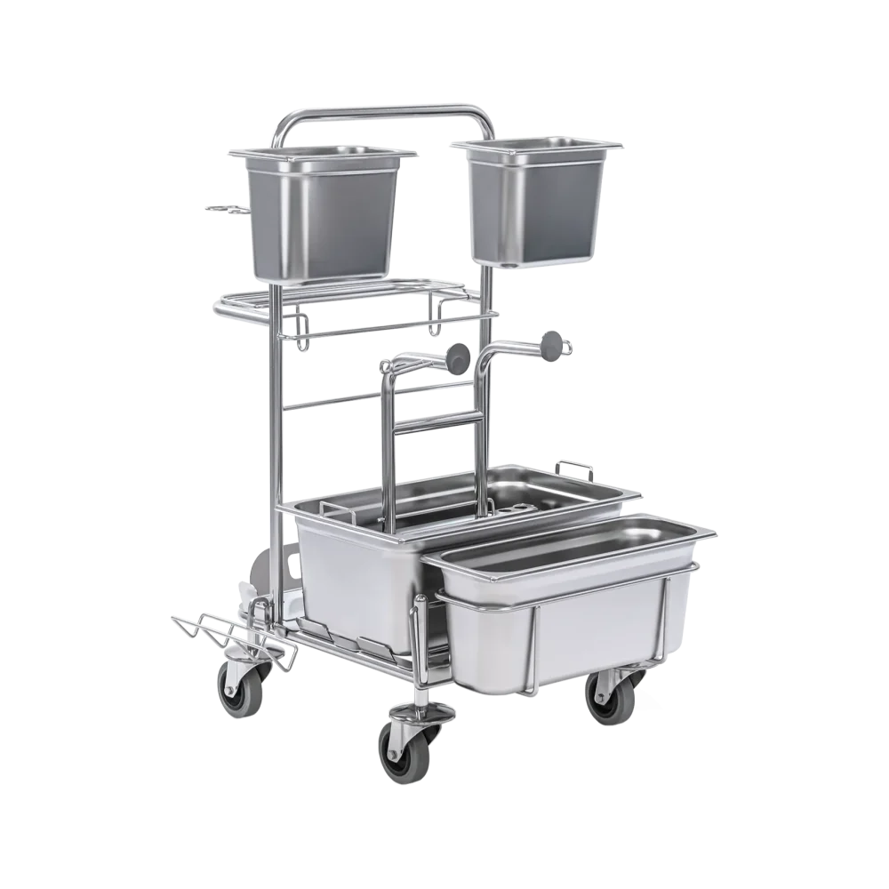 Reinraum-Reinigungswagen Clino CR4 MF-GMP