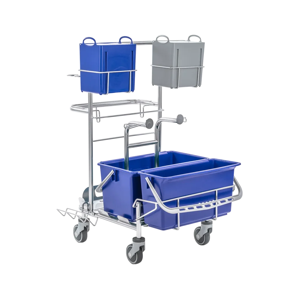 Reinraum-Reinigungswagen Clino CR4 MF-CR