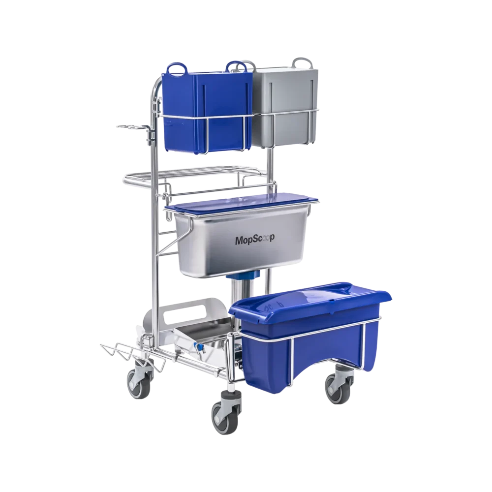 Reinraum-Reinigungswagen Clino CR4 SC-CR