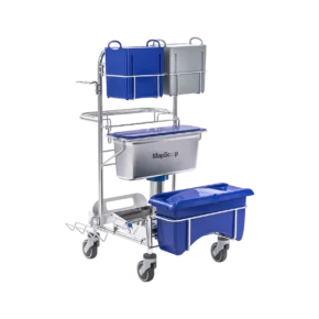 Reinraum-Reinigungswagen Clino CR4 SC-CR