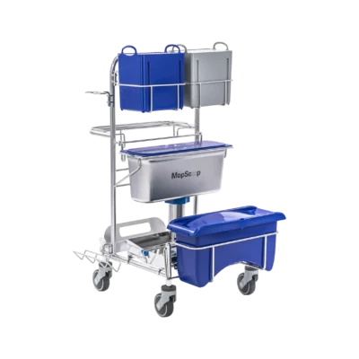 Reinraum-Reinigungswagen Clino CR4 SC-CR