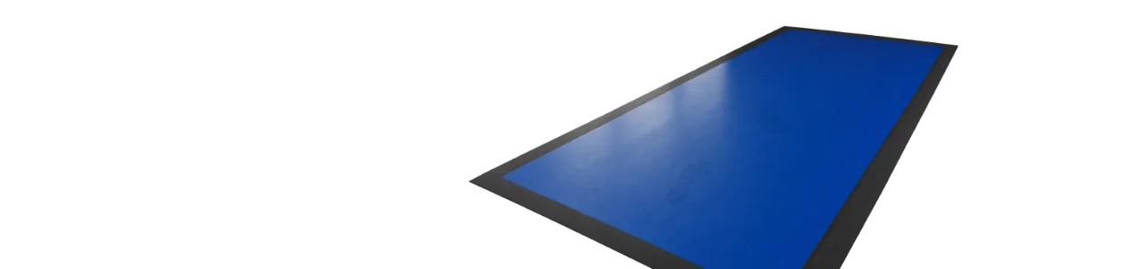 Klebematten Reinraum Banner