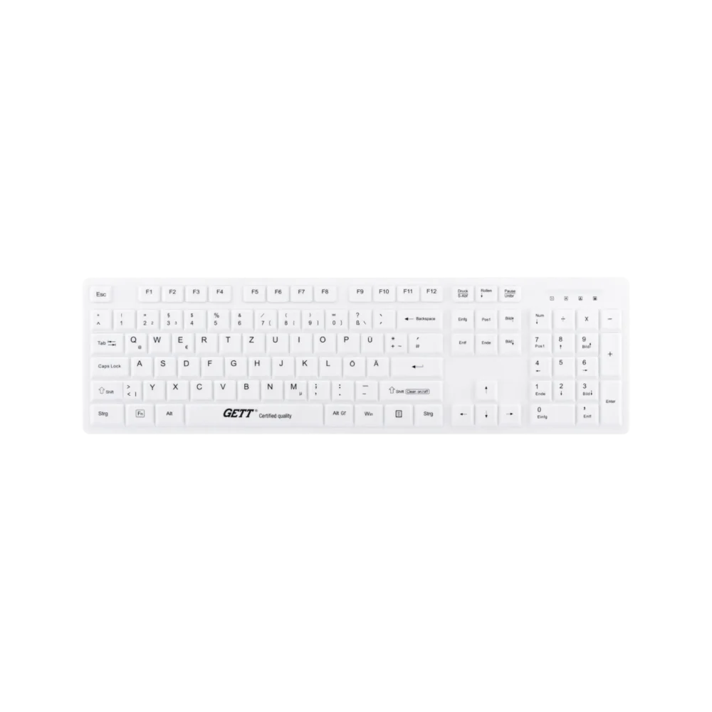 Reinraum-Tastatur GETT CleanType Easy Protect