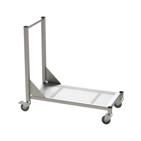 Reinraum-Transportwagen RTW1GEL, Edelstahl Reinraum-Transportwagen RTW1GEL, Edelstahl