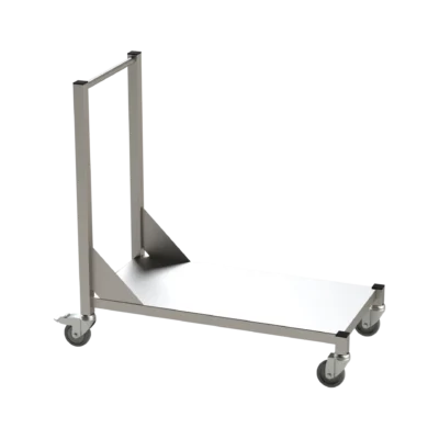 Reinraum-Transportwagen RTW1GL, Edelstahl