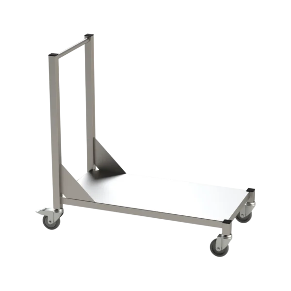 Reinraum-Transportwagen RTW1GL, Edelstahl Reinraum-Transportwagen RTW1GL, Edelstahl