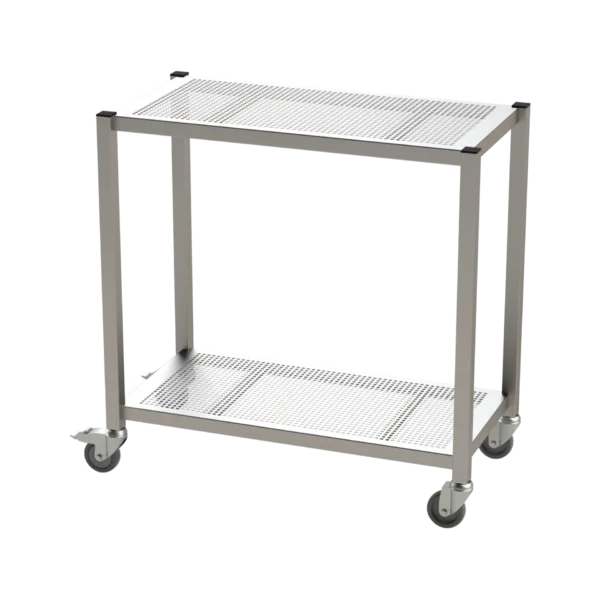 Reinraum-Transportwagen RTW2GEL, Edelstahl Reinraum-Transportwagen RTW2GEL, Edelstahl