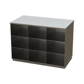 Reinraum-Sit-Over-Bank ESOB3109, Edelstahl