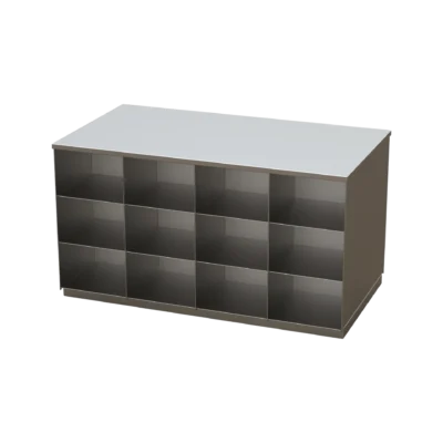 Reinraum-Sit-Over-Bank ESOB3212, Edelstahl