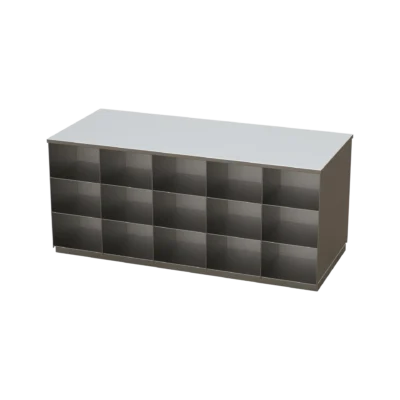 Reinraum-Sit-Over-Bank ESOB3215, Edelstahl