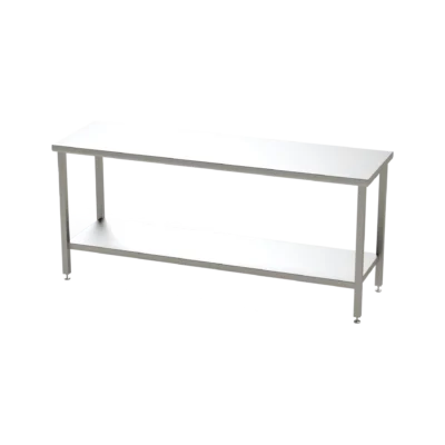 Reinraum-Tisch RT2GL Edelstahl