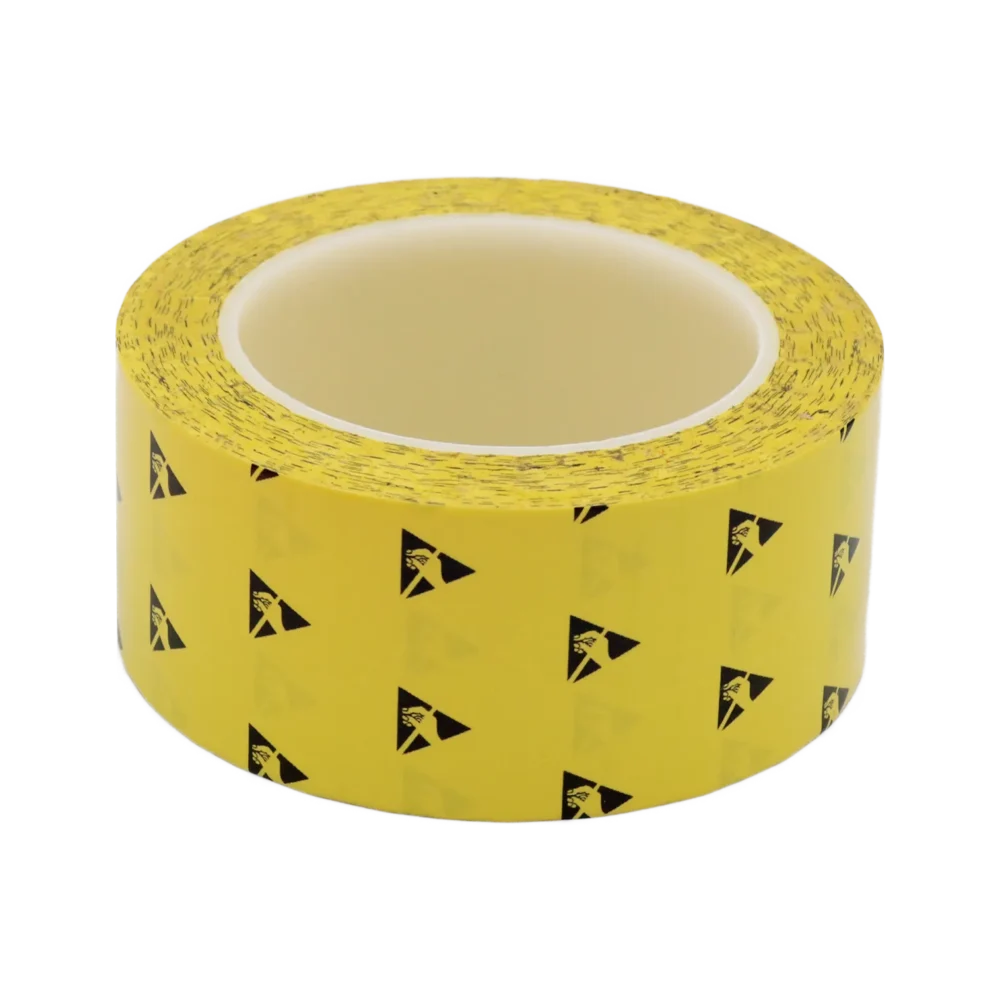 Reinraum-ESD-Bodenmarkierungsband mit ESD-Logo