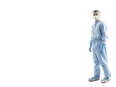 Startseite Banner Mehrweg-Reinraumkleidung