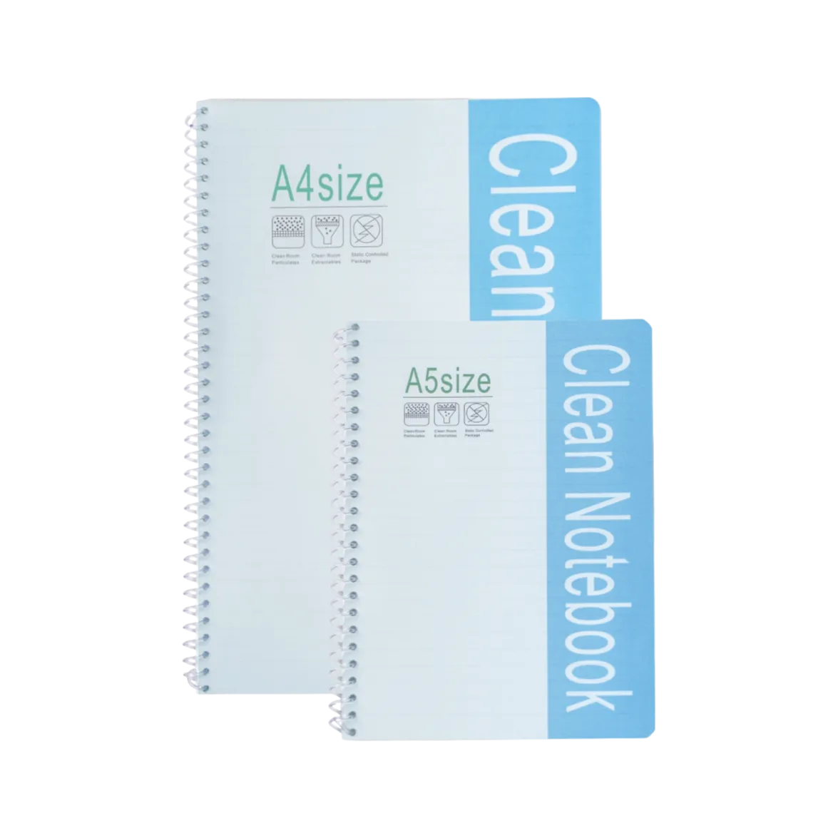 Reinraum-Notizbuch GEM-Write, DIN A5 / A4, liniert, hellblau Reinraum-Notizbuch GEM-Write, DIN A5 / A4, liniert, hellblau