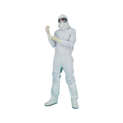 Reinraum-Top-Down-Overall Alsico Be.Clean Alsistrong, weiß