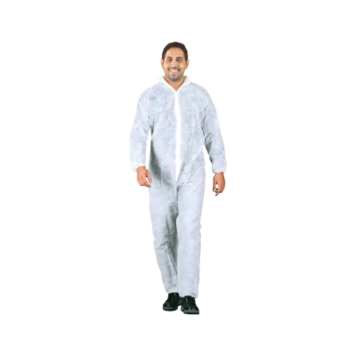 Einweg-Schutzanzug Basic-Protection, PP, weiß
