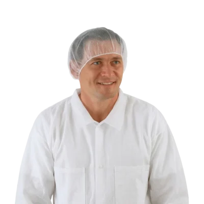 Einweg-Haarnetz weiß