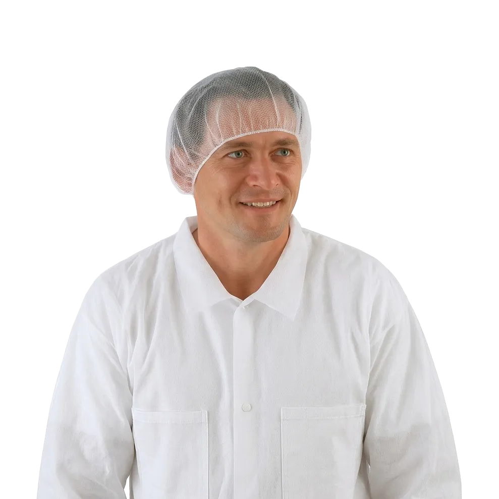 Einweg-Haarnetz weiß Einweg-Haarnetz weiß