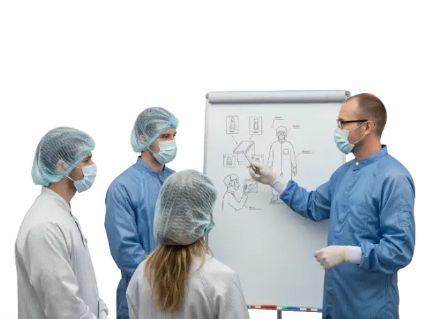 Reinraum-Hygiene-Schulung