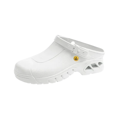ESD-Clog Abeba 39600, weiß, autoklavierbar