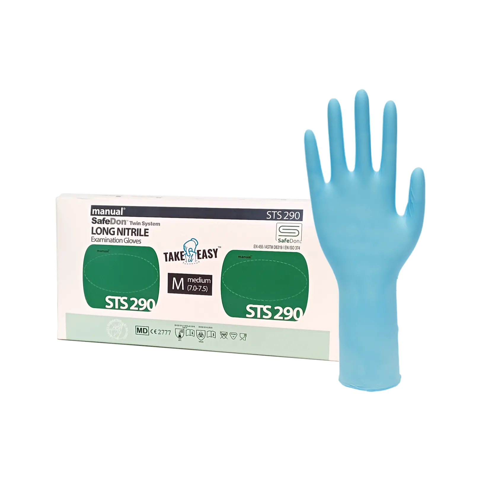 Untersuchungshandschuh manual STS 290, Nitril Untersuchungshandschuh manual STS 290, Nitril